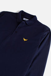 Full Polo Shirt - Midnight Blue